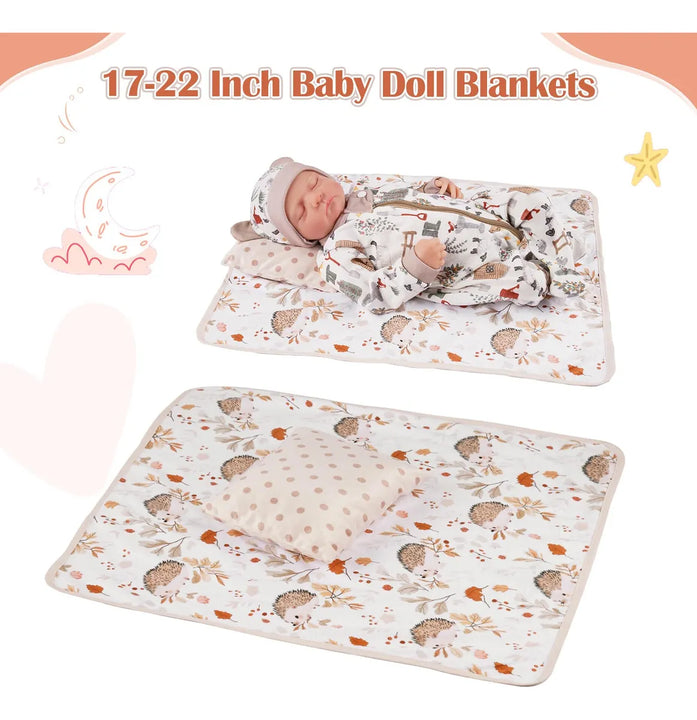 Babeside Juego De 3 Piezas De Moises Para Muneca Con Ropa De