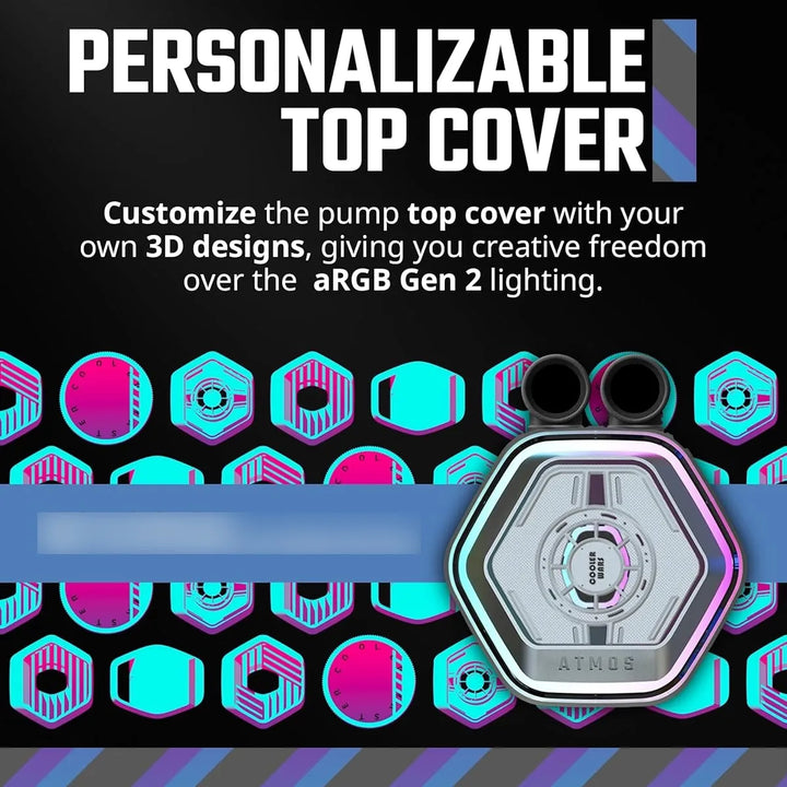 Enfriador Liquido Cooler Master 240 Atmos Aio 240mm R9/i7