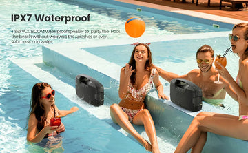 Bafle Bluetooth A Prueba De Agua Sumergible Nivel Ipx7 40w Negro