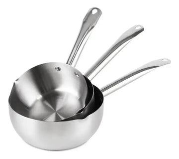 Sarten Perol Ruso Acero Inoxidable 20 Cm Satinado
