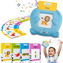 Lector Tarjetas Interactivas Inglés, Español Didáctico Rosa/azul
