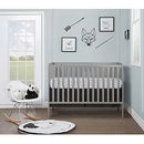 Dream On Me, Synergy - Cuna Convertible 5 En 1 En Gris Frío,
