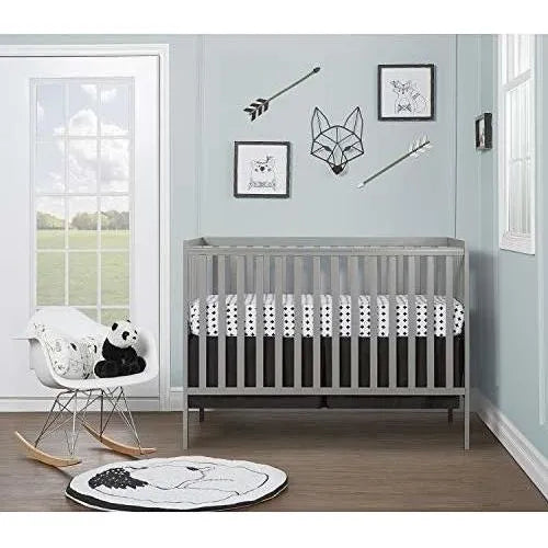 Dream On Me, Synergy - Cuna Convertible 5 En 1 En Gris Frío,