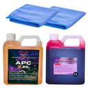 1 L De Apc X20 Para Carros + 1 L Shampoo X20 Ph Neutro