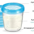 Vasos Set Contenedores Bolsas Leche Materna Reutilizables