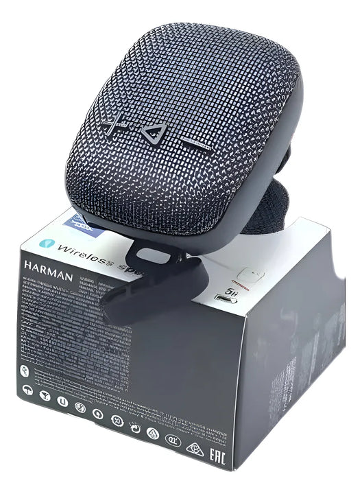 Parlante Bluetooth Bafle Portátil Bocina Para Bicicleta Gris Oscuro