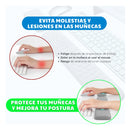 Apoya Muñecas Reposa Brazo Teclado Y Mouse Memory Foam Pad Gris No Aplica