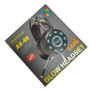 Diadema Con Microfono Audifonos Aoas Gamer Usb 7.1 Deluxe Color Negro
