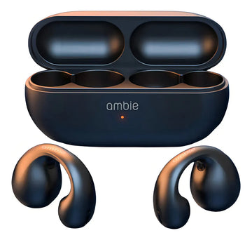 Auriculares deportivos Bluetooth de Ambie, color negro
