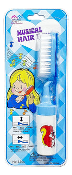 Cepillo Y Peine Para Bebe Music Color Azul