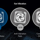 Arctic F14 - 140 Mm Ventilador Para Cpu, 200 - 1350 Rpm, Neg