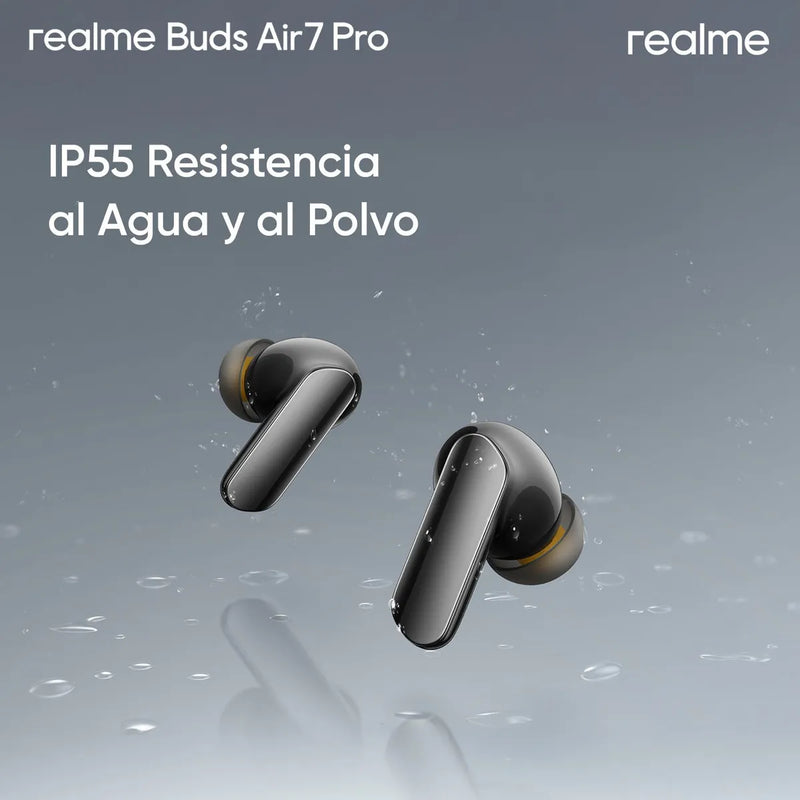 Realme Buds Air 7 Pro Audífonos inalámbricos in-ear color gris