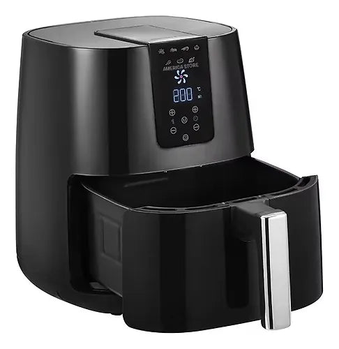 Freidora De Aire Digital 4 Litros Extra Grande Negro