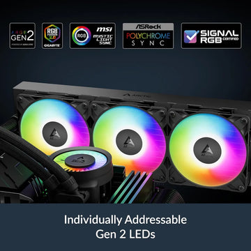 Refrigeración Liquida Arctic Liquid Freezer Iii Pro 360 Rgb Negro