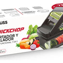 Rallador Picador Cortador Frutas Verduras Multiuso Quickchop