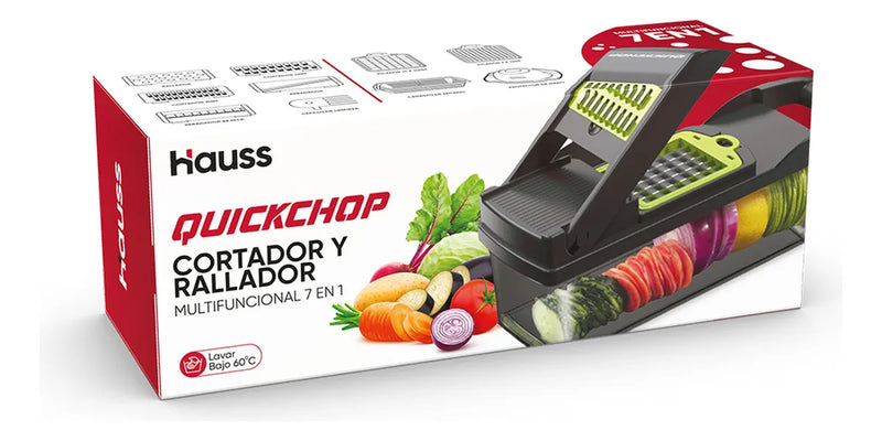 Rallador Picador Cortador Frutas Verduras Multiuso Quickchop