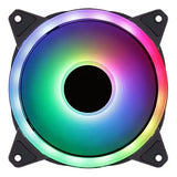 Nuevo Fan Cooler 120mm Rgb Para Cpu Chasis Ventilador Pc Led