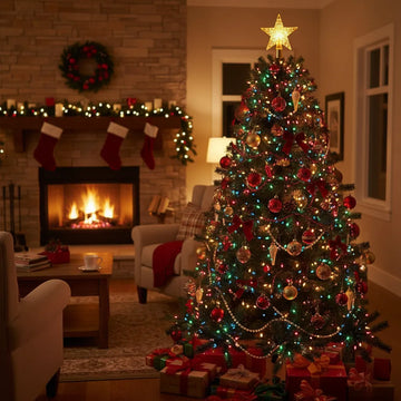 Luces Navideñas Para Arbol 500 Led Multicolor