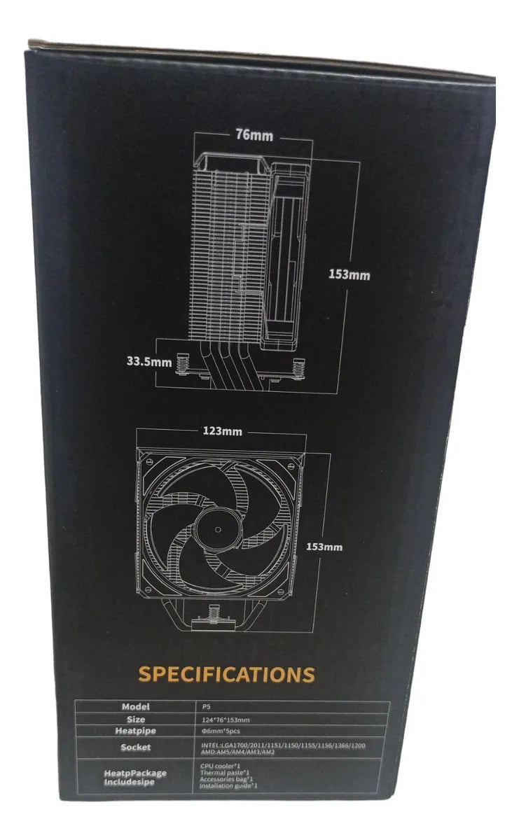 Cooler Disipador Universal Amd Y Intel