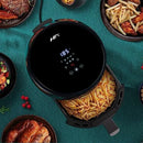 Air Fryer Freidora De Aire Digital Sin Aceite 2.5 Litros Negro