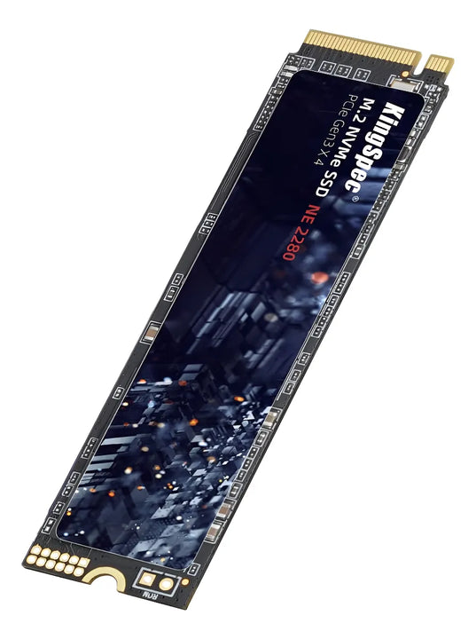 Unidad De Estado Sólido De 1tb M.2 Nvme Gen3x4 2280 Kingspe Negro