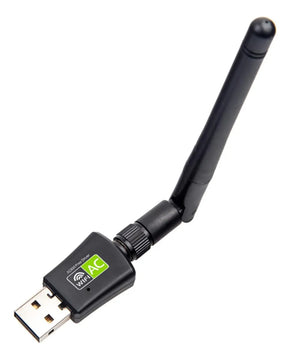 Receptor Wifi 600mbs Doble Banda Tarjeta Usb Dual 2.4-5 Ghz