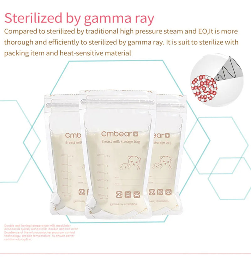 Cmbear Breastmilk Storage 60 unidades