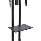 Soporte Tv Pedestal Móvil con Ruedas para Tv 32 A 70 Pulgada Color Negro