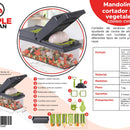 Mandolina Cortador De Verduras Triturador Vegetales 15 En 1
