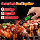 Pawpro Termómetro Digital De Cocina Para Alimentos Negro