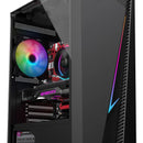 Chasis Gabinete Atx Gamer Iceberg Flux Elite Ventilador Argb