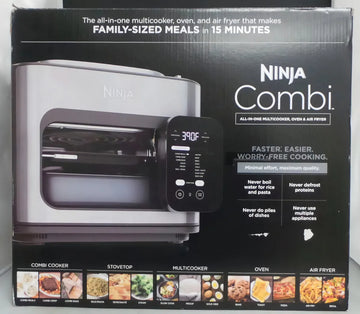 Ninja Multifunctional & Airfryer Smart 14 en 1 Sfp701 Color Acero inoxidable negro Acero inoxidable/negro