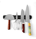 Soporte Magnetico Iman Para Cuchillos Cocina 38 Cm De Lujo Negro