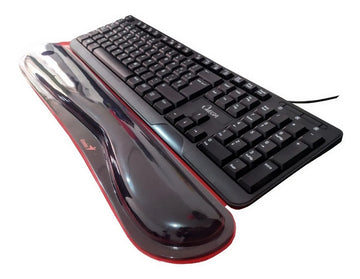 Pad Soporte Para Teclado De Pc Genius G-wp 100 Negro