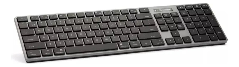 Teclado Bluetooth Ihome Imack | Diseño Elegante | Teclas Mac Teclado Gris/negro
