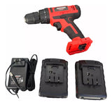 Taladro Inalámbrico 21 V 3/8 Trabajo Profesional Negro