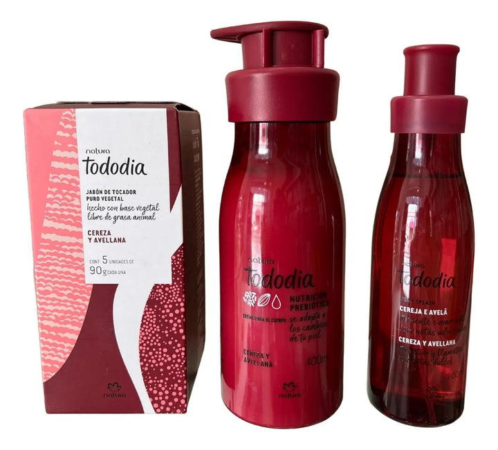 Crema, Splash, Jabones Cereza Y Avellana