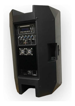 Parlante Activo Audio Sound 15.000w + Base 15 Pulgadas Negro