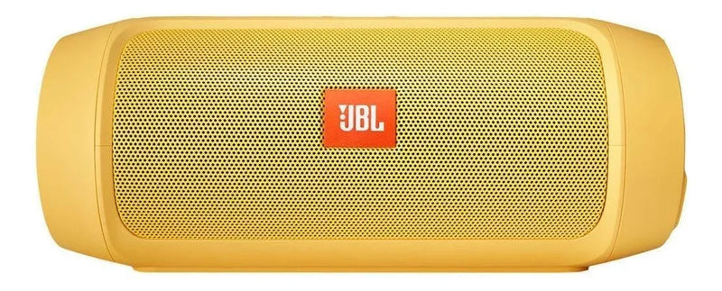 Parlante JBL Charge 2+ portátil con bluetooth waterproof yellow