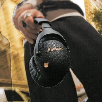 Marshall Monitor ||| Anc Audífonos Inalámbricos Bluetooth Negro