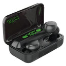 Fone de ouvido in-ear sem fio TWS F9-5 BTH-F9-5 negro
