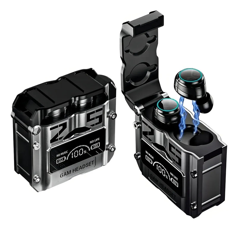 Auriculares Inalámbricos Bluetooth M25 Auriculares Con Reduc Color Negro