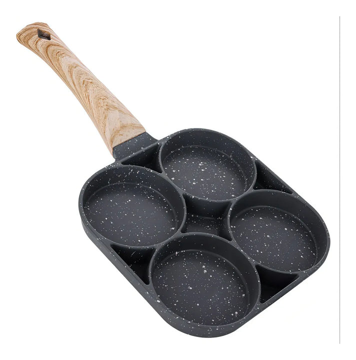 Sartén Antiadherente Para Desayuno, Huevo, Hamburguesa X4 1