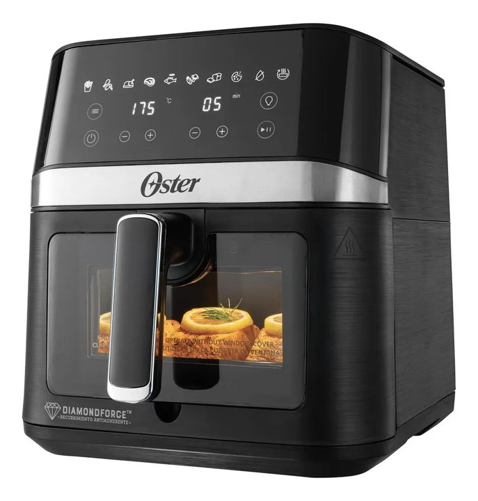 Freidora De Aire Digital Oster 6ltr Diamondforce Air Fryer Negro