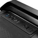 Chasis Gabinete Iceberg Crystal Max - 4 Fans + Tira M-rgb Color Negro