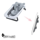 Tina Bañera Plegable Cokibú Para Bebé Color Gris Tina Bañera Plegable Para Bebé