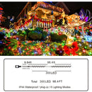 Luces Navidenas Led, 300 Luces, Ilumina Tu Hogar Con Estilo