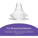 Set 3 Biberones Lansinoh Naturalwave 8 Onzas 3m Flujo Medio Violeta