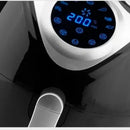 Freidora Sin Aceite Air Fryer Digital Swisshome 12 Litros Negro