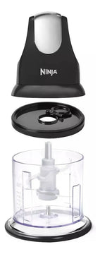 Procesador De Alimentos Electrico Ninja Nj100gr 200w Negro